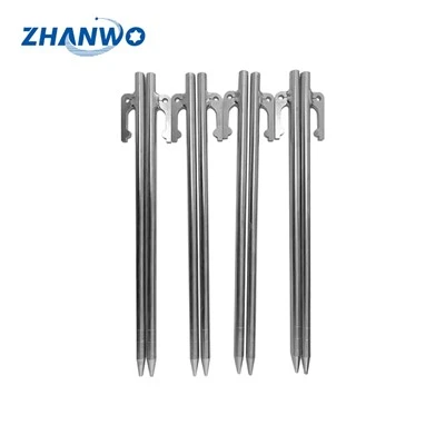 Titanium teltplugger